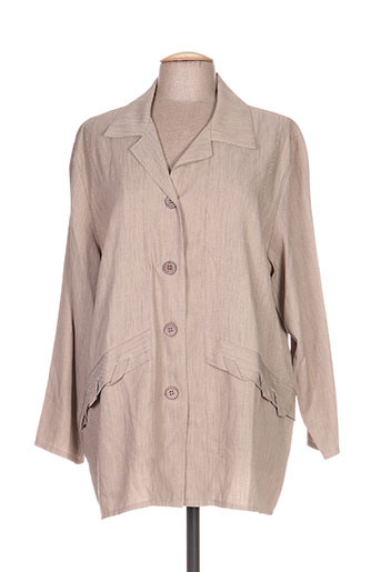 niederberger vestes femme de couleur beige