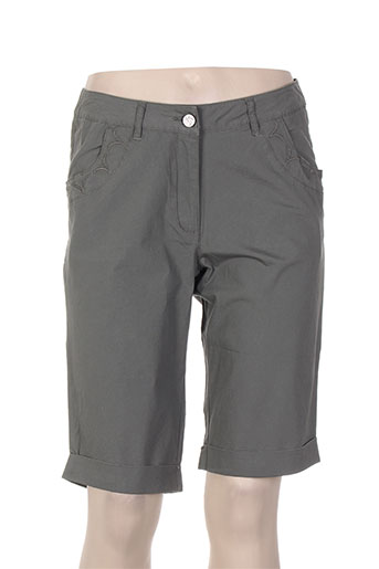 thalassa shorts / bermudas femme de couleur gris