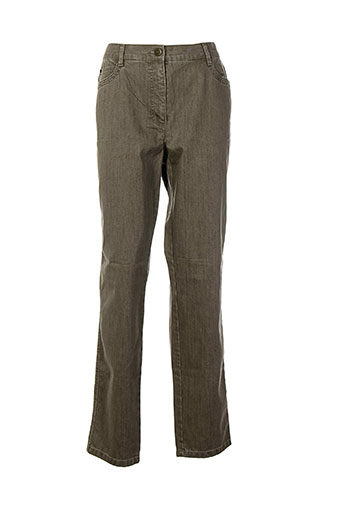 brandtex jeans femme de couleur marron
