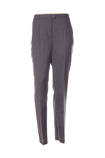 brandtex pantalons femme de couleur jaune
