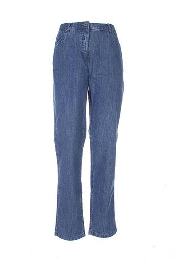 bx jeans femme de couleur bleu