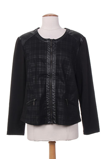 brandtex vestes femme de couleur noir