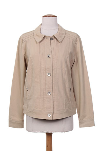 brandtex vestes femme de couleur beige