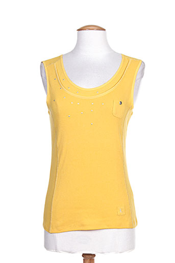 katmai t-shirts femme de couleur jaune