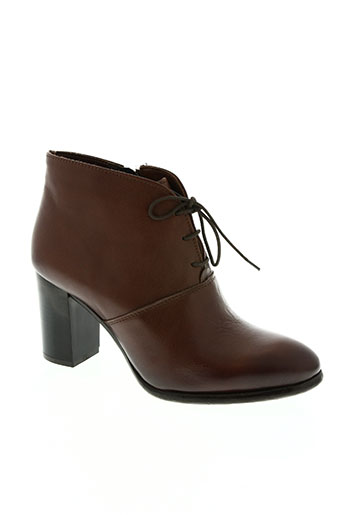 cafe noir chaussures femme de couleur marron