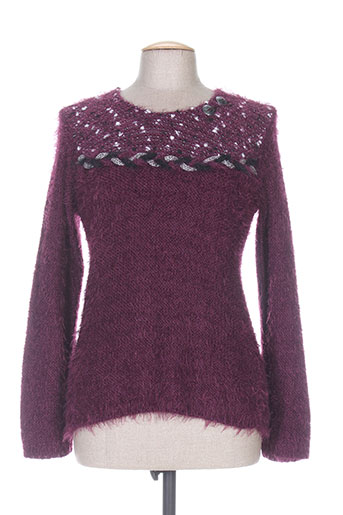 griffon pulls femme de couleur violet