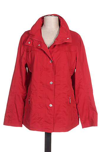 white label vestes femme de couleur rouge