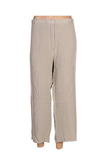 jean gabriel pantacourts femme de couleur beige