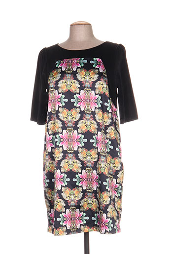 fehu robes femme de couleur noir