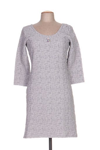 lo! les filles robes femme de couleur gris