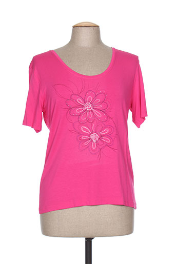 jean delfin t-shirts femme de couleur rose