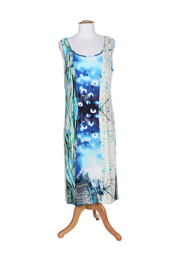 saint charles robes femme de couleur bleu