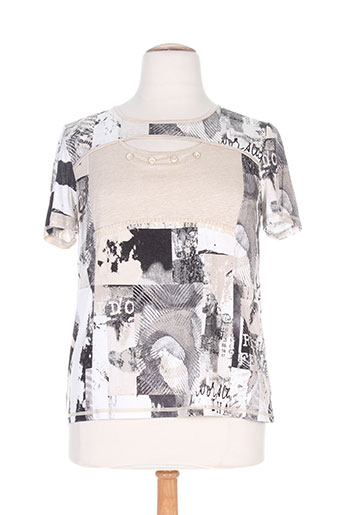 saint charles t-shirts femme de couleur beige