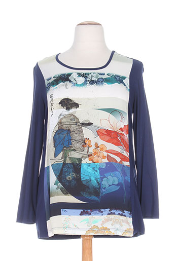 my way t-shirts femme de couleur bleu