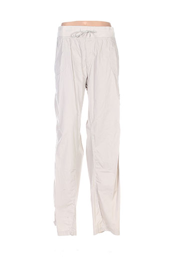 capuccina pantalons femme de couleur beige