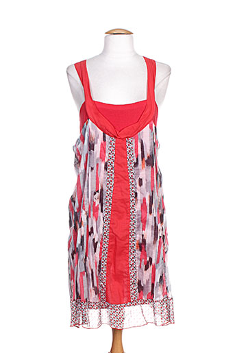 deca robes femme de couleur rouge