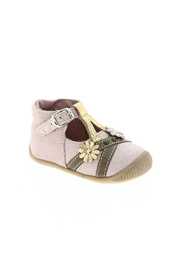 babybotte chaussures fille de couleur rose
