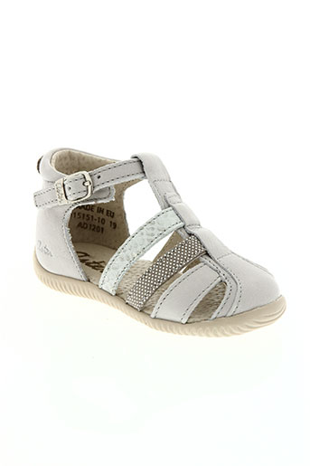 aster chaussures fille de couleur beige