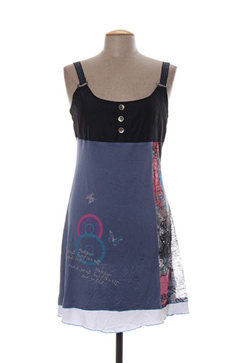 rose bleue robes femme de couleur bleu