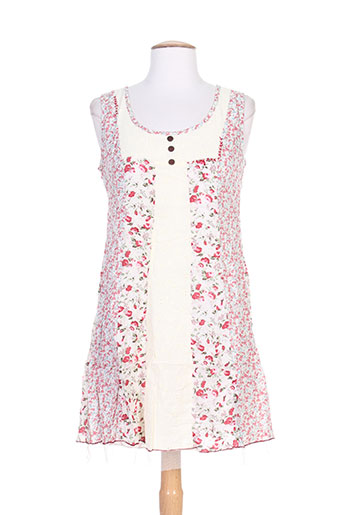 rose bleue robes femme de couleur beige