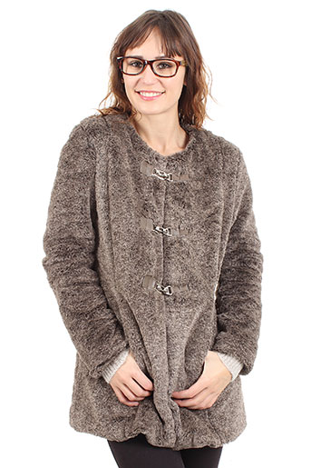 la fee maraboutee manteaux femme de couleur marron