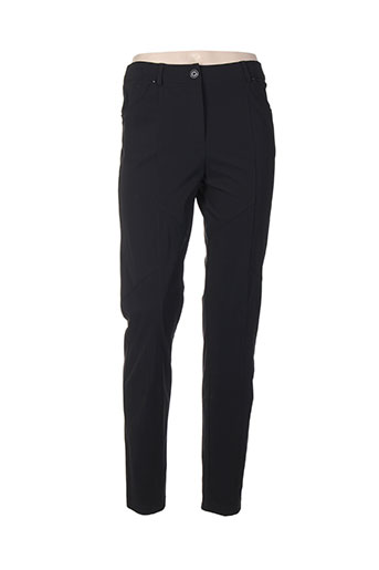 innate pantalons femme de couleur noir
