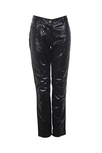 huit six sept pantalons femme de couleur noir