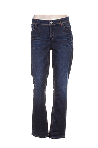 street one jeans femme de couleur bleu