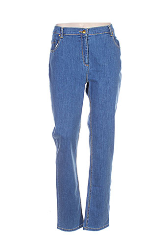 lucchini jeans femme de couleur bleu