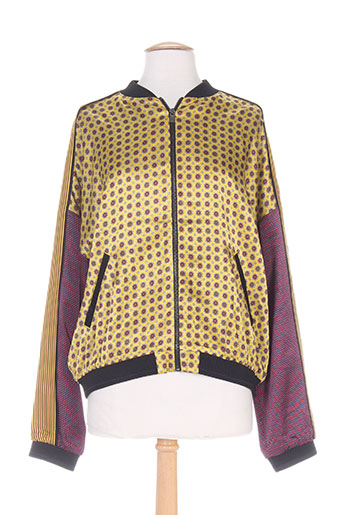 scotch EFFI_CHAR_1 soda vestes femme de couleur jaune