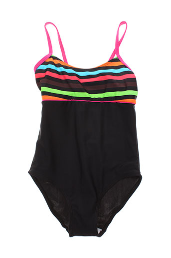 lagon bleu maillots de bain fille de couleur noir