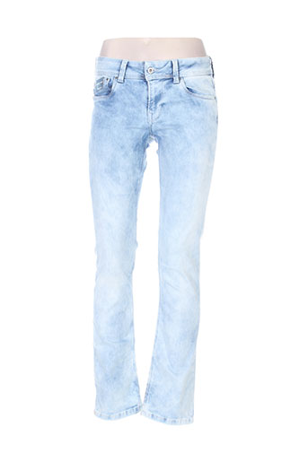 pepe jeans jeans femme de couleur bleu