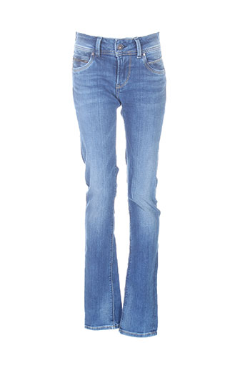 pepe jeans jeans femme de couleur bleu