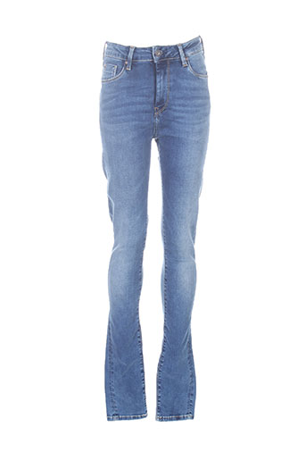 pepe jeans jeans femme de couleur bleu