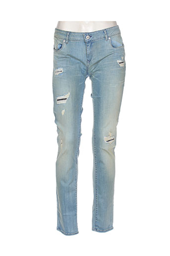 kaporal jeans femme de couleur bleu