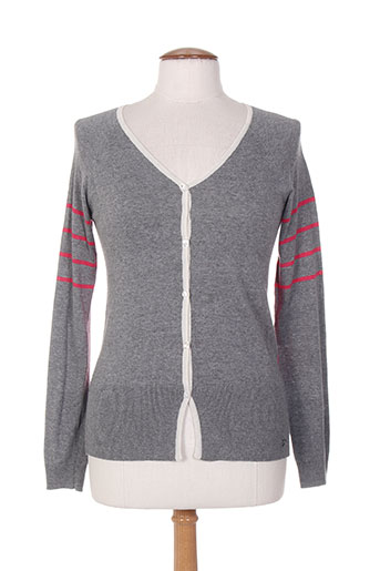 so soon gilets femme de couleur gris