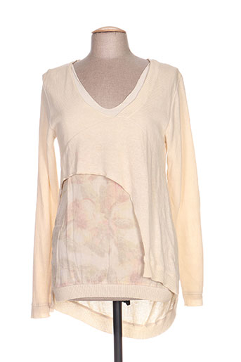 think chic pulls femme de couleur beige