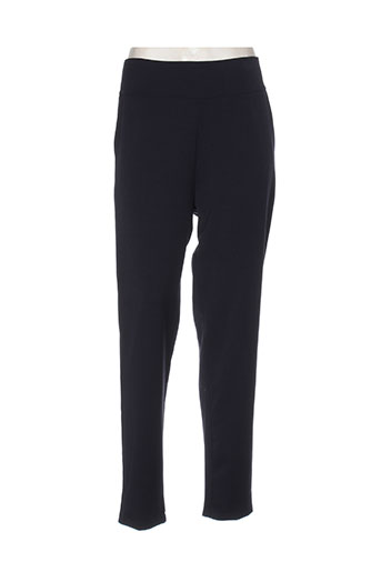 think chic pantalons femme de couleur bleu