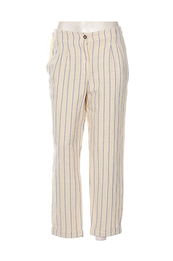zimo pantacourts femme de couleur beige