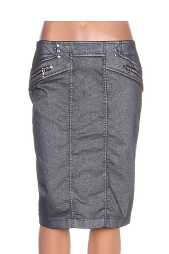 quattro jupes femme de couleur gris