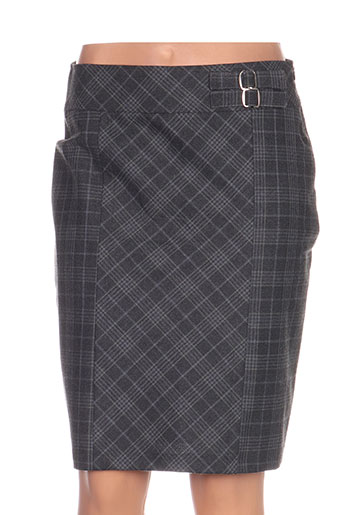quattro jupes femme de couleur gris