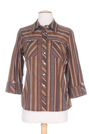 quattro chemises femme de couleur marron