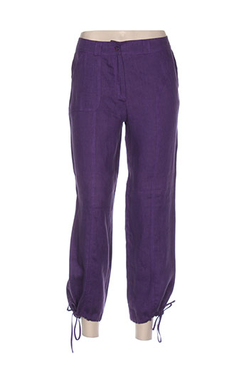quattro pantacourts femme de couleur violet