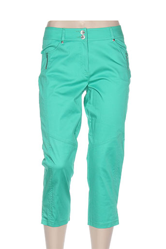 quattro pantacourts femme de couleur vert