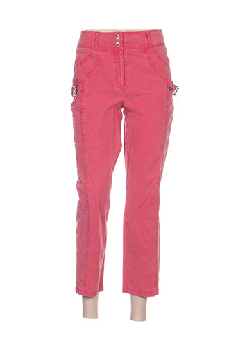 quattro pantacourts femme de couleur rouge