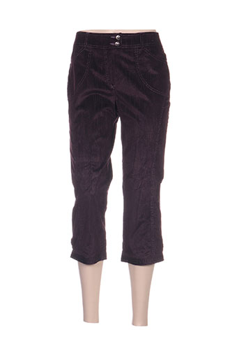 quattro pantacourts femme de couleur violet