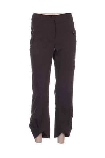 quattro pantacourts femme de couleur marron