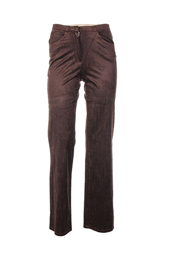 quattro pantalons femme de couleur marron
