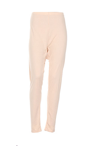 shelley pantalons femme de couleur beige