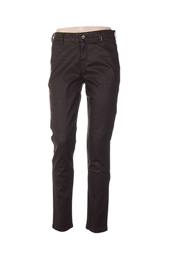 couturist pantalons femme de couleur marron